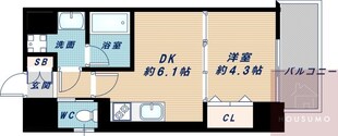 サムティガーデン江坂Ⅱの物件間取画像